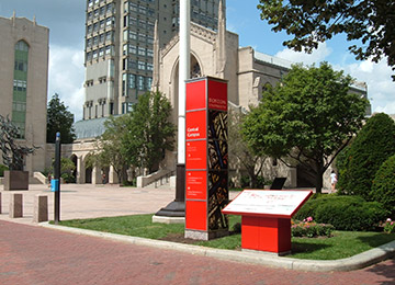 Boston University Signage