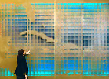 Visual Voyage Interactive Wall