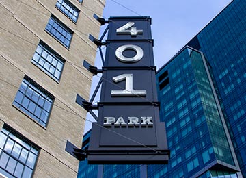 Landmark Center Boston Signage and Redevelopment