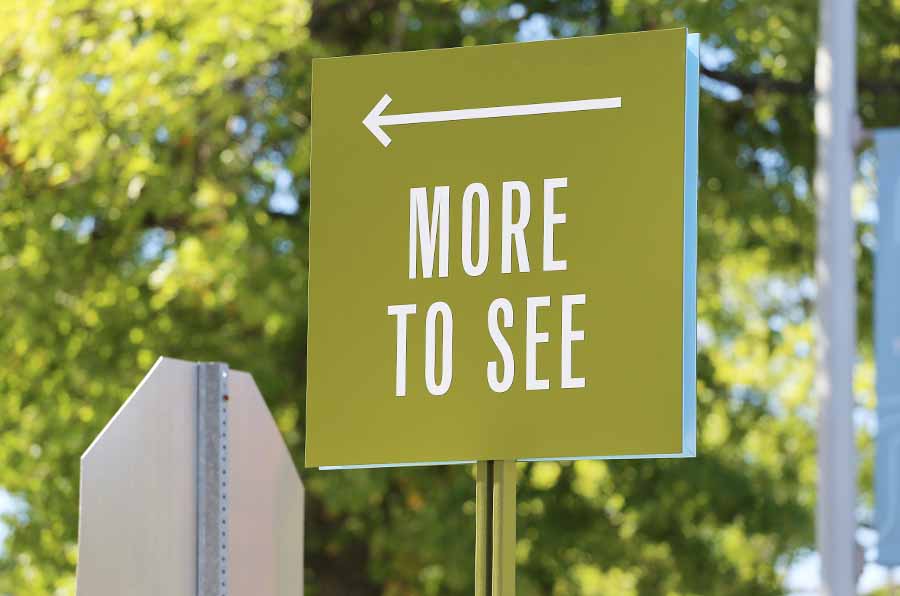 The Street at Chestnut Hill Wayfinding